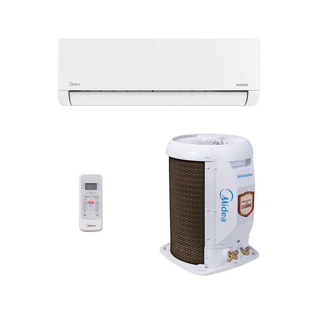 Ar-Condicionado Split HW Inverter Midea AirVolution Lite 18.000 BTUs R-32 Só Frio 220V