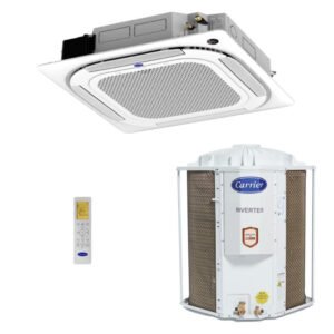 Ar-Condicionado Split Cassete Inverter 4 Vias Carrier Connect 48.000 BTUs R-32 Só Frio 220V Monofásico
