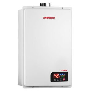 Aquecedor de Água a Gás Lorenzetti LZ 3700DE GN 37 Litros Branco Bivolt