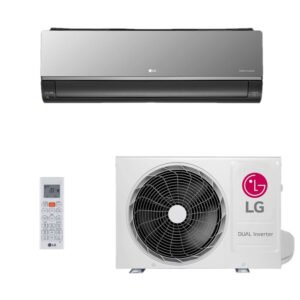 Ar-Condicionado LG AI DUAL Inverter Voice ARTCOOL UV Nano 12.000 BTUs Quente/Frio 220V - S3-W12JAR7A