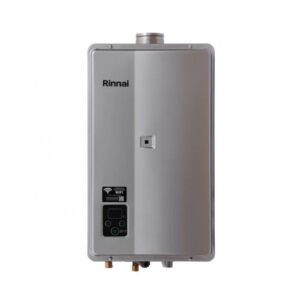 Aquecedor de Água a Gás Rinnai E27 GN 27 Litros Prata Bivolt