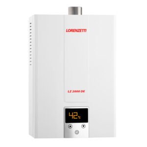Aquecedor de Água a Gás Lorenzetti LZ 2000DE GN 20 Litros Branco Bivolt
