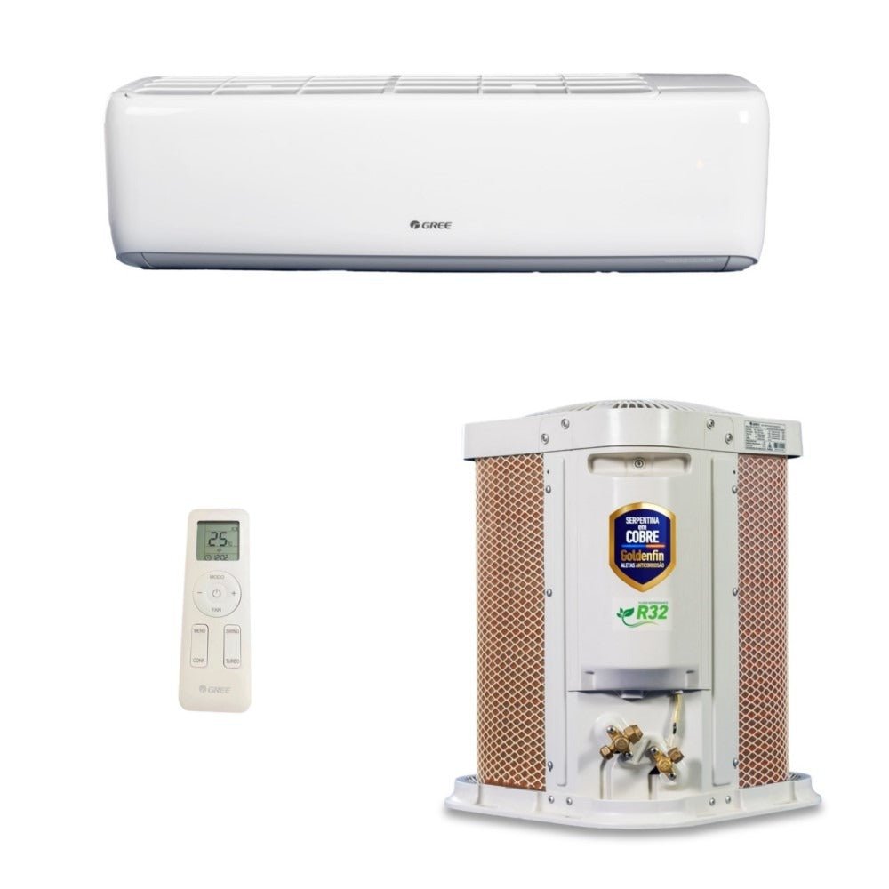 Ar-Condicionado Inverter Split Hi Wall G-Top Auto Wi-Fi Gree 12.000 BTUs Só Frio 220V