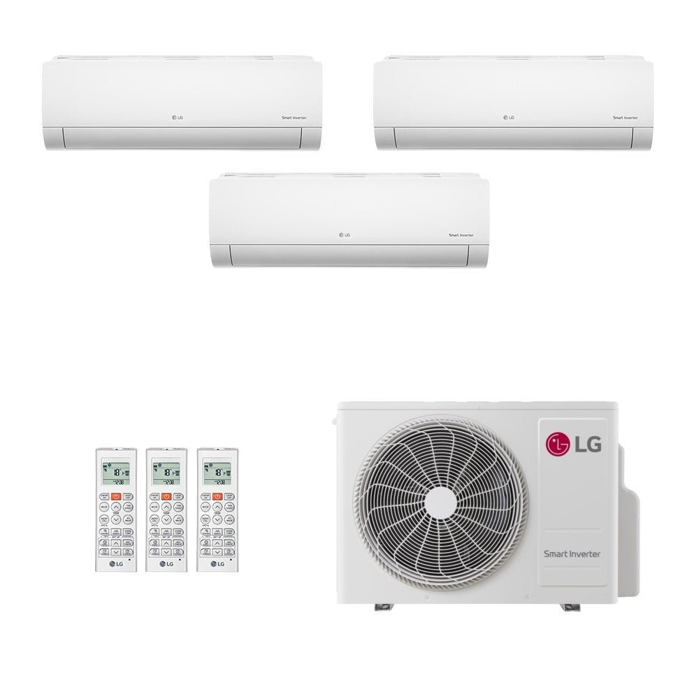 Ar-Condicionado Multi Split Inverter LG 36.000 (3x Evap HW 9.000) Só Frio 220V