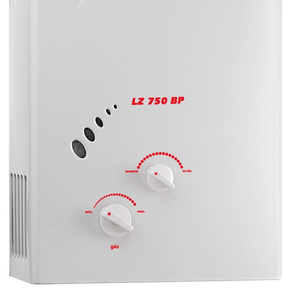 Aquecedor de Água a Gás Lorenzetti LZ 750BP GN 7,5 Litros - Imagem 2