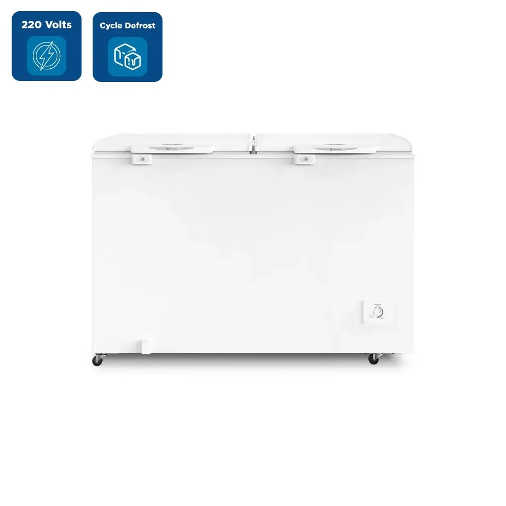 Freezer Horizontal Electrolux 400 Litros 2 Portas Branco H440 – 220 Volts - Imagem 2