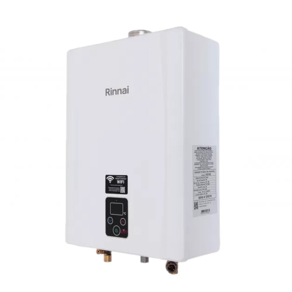 Aquecedor de Água a Gás Rinnai E21 GLP 21 Litros Branco Bivolt - Imagem 3