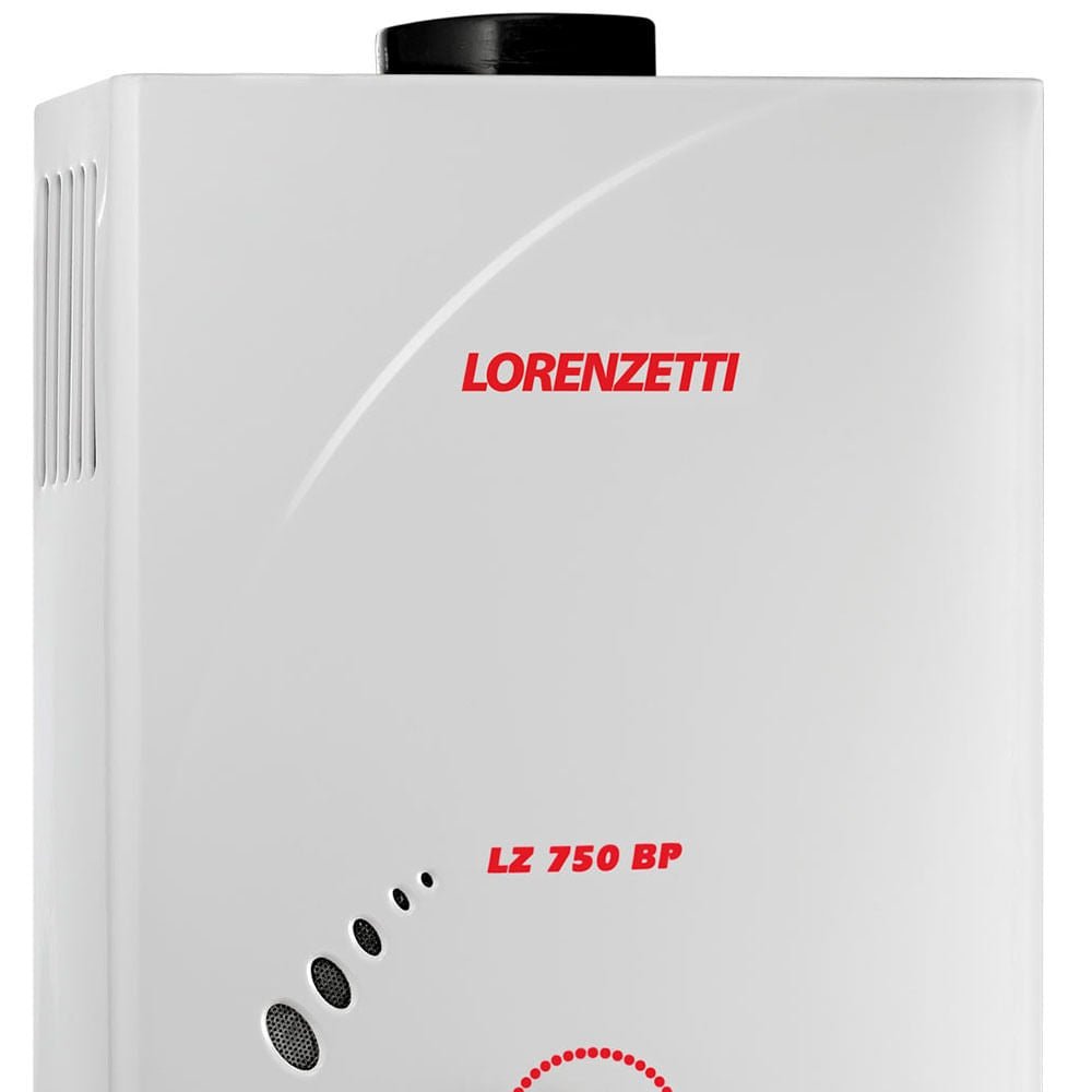 Aquecedor de Água a Gás Lorenzetti LZ 750BP GN 7,5 Litros - Imagem 3