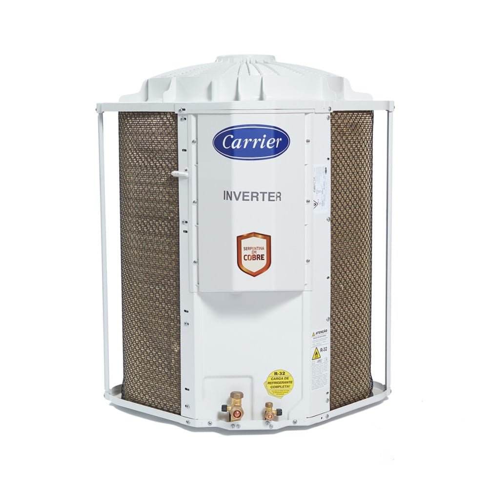 Ar-Condicionado Split Cassete Inverter 4 Vias Carrier Connect 18.000 BTUs R-32 Só Frio 220V Monofásico - Imagem 4
